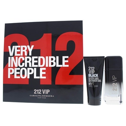 Carolina Herrera 212 VIP Black Coffret 100ml Eau de parfum + 100ml Shower Gel Carolina Herrera