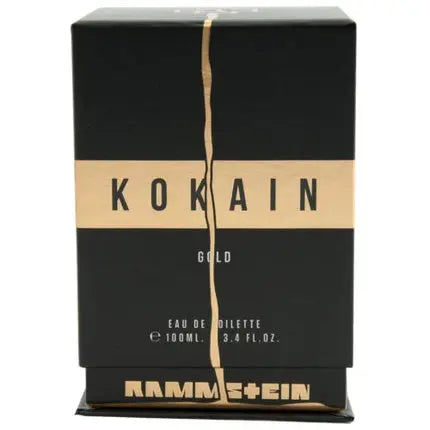 Rammstein COCAINE GOLD Eau de Toilette EDT Spray for Men 100ml Rammstein