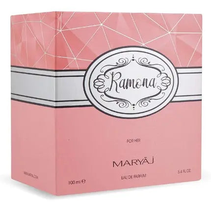 Ramona for Her EDP by Maryaj Exquisite Fruity Floral Eau de Parfum with Bergamot Red Fruits Tuberose and Amber 100ml Maryaj