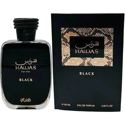 Rasasi Hawas Black Eau De Parfum 100ml Rasasi