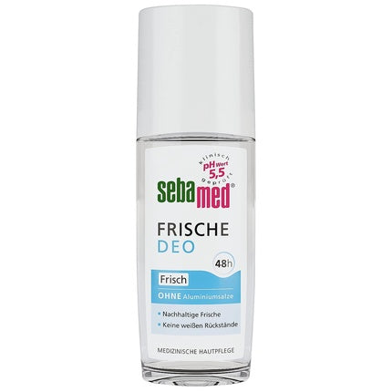 Sebamed Fresh Deodorant Spray Reliable Protection Against Body Odor 48h Effect Sustainable Freshness No White Residue Aluminum-Free 75ml Sebamed