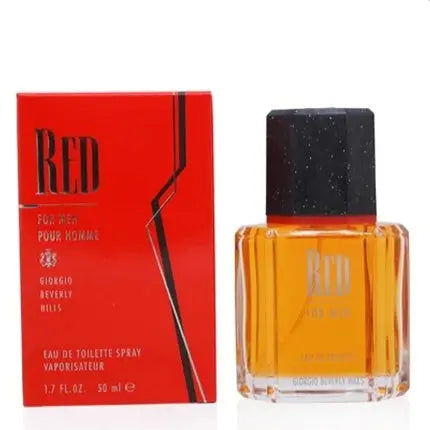 Red by Giorgio Beverly Hills for Men Eau De Toilette Spray 1.7-Ounce Giorgio Beverly Hills