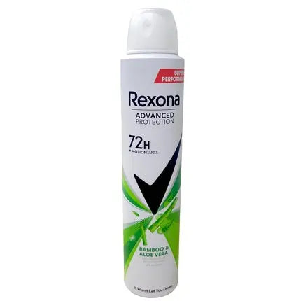 Rexona Advance Protection Bamboo & Aloe Vera Deodorant Spray 72H Invisible Rexona