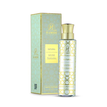 Musk Tahara Alcohol-Free Eau de Parfum Body Mist Pour Homme and Femme Intimate Musk 100ml Hamidi