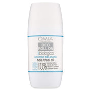 Omia Eco Bio Deo Roll On with Tea Tree Oil Anti-Odor Refreshing 50ml Omia