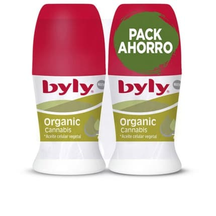 Byly Hygiene Byly Organic Cannabis Deodorant Roll-On - Pack of 2 Déodorant (Déo) Mixte 50ml