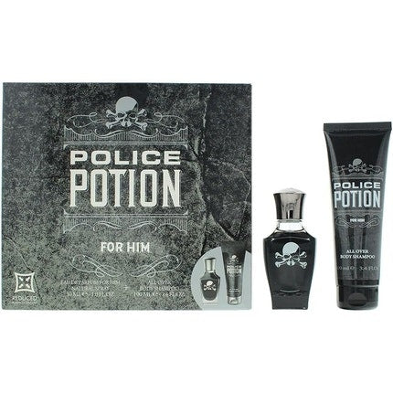 Police Potion For Him Eau de Parfum 30ml - Shower Gel 100ml Police