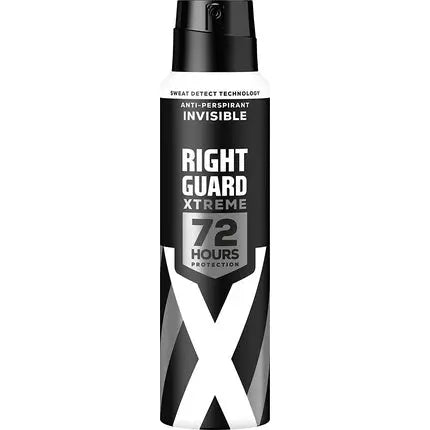 Right Guard Deodorant Men Xtreme Invisible Spray 150ml Right Guard