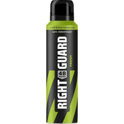 Right Guard Men's Deodorant Fresh 48 Hour High Performance Anti-Perspirant Aerosol Spray No White Residue Alcohol Free Dermologically Tested 150ml Right Guard