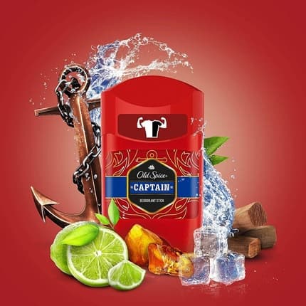 Old Spice Captain Deodorant Stick Solid Deodorant Déodorant (Déo) Homme 50ml