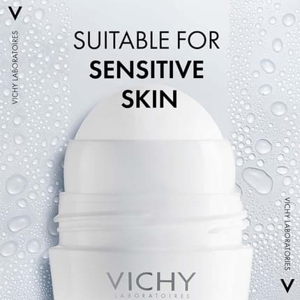 Vichy Aluminium Salt Free Deodorant Roll On 24 Hour Protection For Sensitive Skin Déodorant (Déo) Mixte 50ml