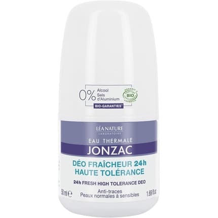 Eau Thermale Jonzac Jonzac Hypoallergenic Deodorant 24h Freshness High Tolerance Déodorant (Déo) Mixte 50ml