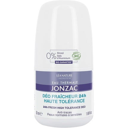 Eau Thermale Jonzac 24h Fresh High Tolerance Deodorant 50ml - Organic Cosmetics Jonzac Eco-Bio