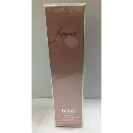 BOSS FEMME Perfumed Bath and Shower Gel 6.7/6.8oz 200ml - New Sealed Maison des fragrances