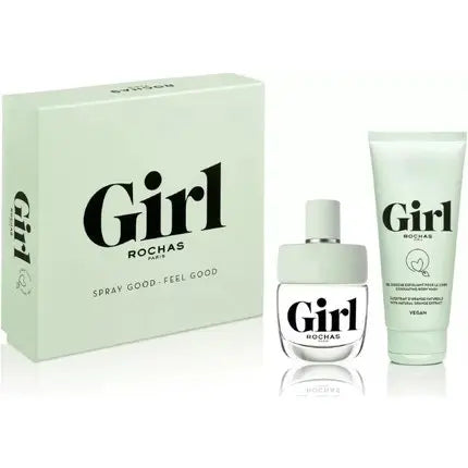 Rochas Girl Coffret 60ml Eau de toilette  100ml Shower Gel - Pack of 2 Rochas