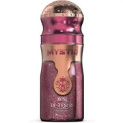 Rose De Tesoro Extra Long Lasting Perfume Body Spray 250ml by Mystiq Nylaa for Her with Bergamot, Rose and Woody Accords Nylaa
