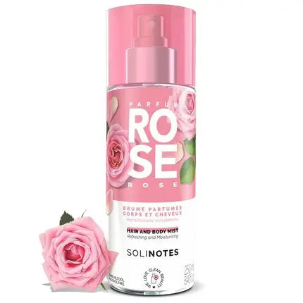 Rose Solinotes Fragrance Spray - Refreshing and Moisturizing Solinotes