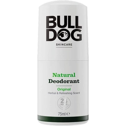 Bulldog Original Roll On Natural Deodorant for Men 75ml Bulldog