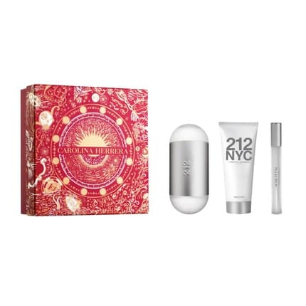 Carolina Herrera 212 Nyc Set 3 Pieces Christmas 2023 Coffret (Coffret) Mixte 100ml