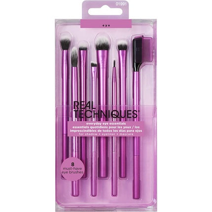 Real Techniques Everyday Eye Essentials Makeup Brush Set for Liner