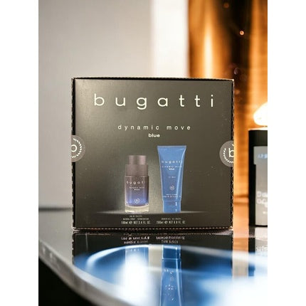 Bugatti Dynamic Move Blue Gift Set Eau De Toilette 100ml & Shower Gel 200ml Bugatti