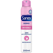 Sanex Dermo Invisible Antiperspirant Deodorant Spray 200ml Sanex