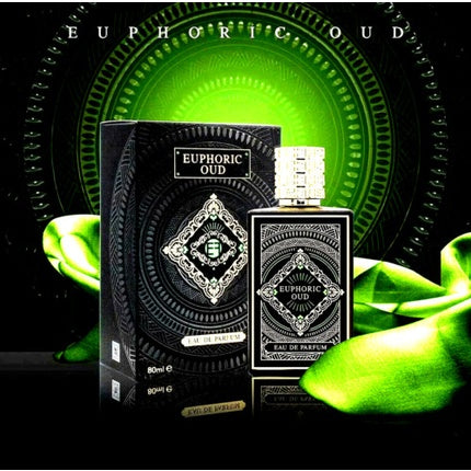 Euphoric Oud By Fragrance World 2.7oz EDP Unisex NIB Imported UAE Fragrance World