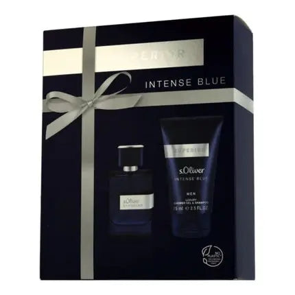 S.Oliver Superior Men Intense Blue Set with Shower Gel 30ml 75ml S.Oliver