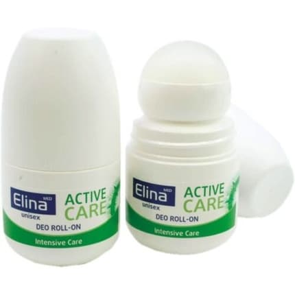 Elina Med Deodorant Roller Active Care Light Freshness - New Deo Roll On 50ml Unisexe