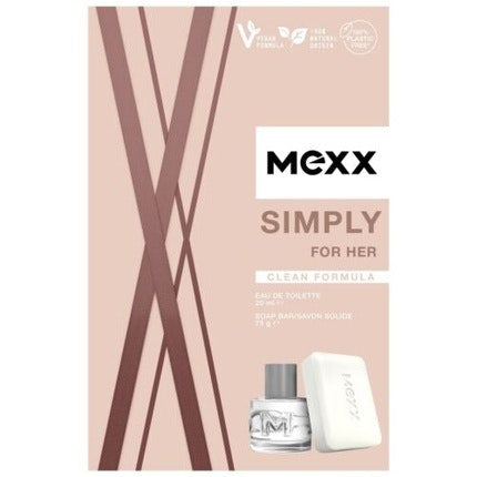 Mexx Simply for Her Coffret Eau de Toilette 20ml and Soap 75g Coty