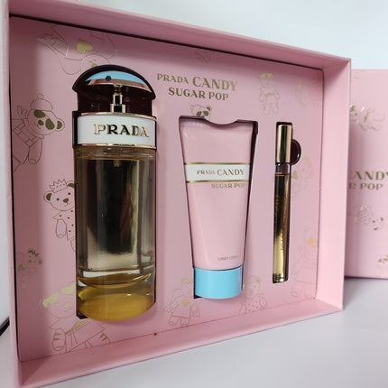 Prada Candy Sugar Pop Set Eau de Parfum 80ml + EDP 10ml + Body Lotion 75ml Prada