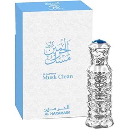 Al Haramain Musk Clean Perfume Oil Unisex Eau de Parfum (EDP) Mixte 12ml