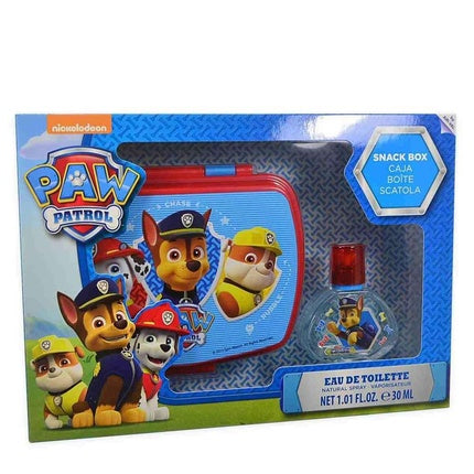 Nickelodeon Chase Set Eau De Toilette For Boys - 30 Ml With Paw Patrol Plastic Snack Box