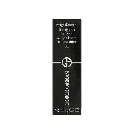 Giorgio Armani Rouge D'Armani Lasting Satin Lip Color No. 601 Attitude Femme 4g