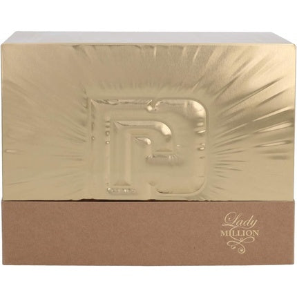 Paco Rabanne Lady Million Eau De Parfum 80ml and Body Lotion 100ml Women's Gift Set Paco Rabanne