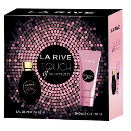 La Rive Touch of Woman Coffret Eau de parfum  90ml and Shower Gel 100ml - New La Rive