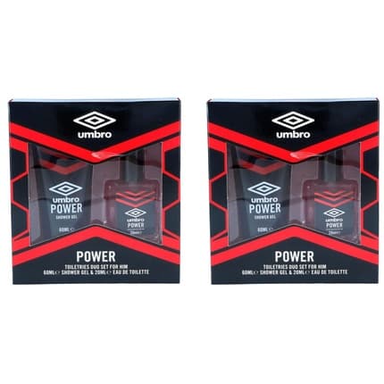 Umbro Power Gift Set +Shower Gel Coffret (Coffret) Mixte 20ml