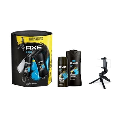 Axe/Lynx AXE Alaska Gift Set Body + Body Wash + Phone Stand pour homme