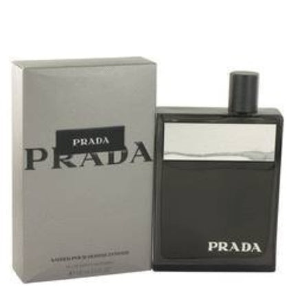 Prada Amber Pour Homme Intense Eau De Parfum Spray 3.4oz 100% Authentic Fresh Vanilla Prada