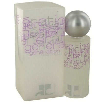 Generation COURREGES Eau de Toilette 100ml 3.4 Fl. oz, 1oz équivaut à 30ml Courreges