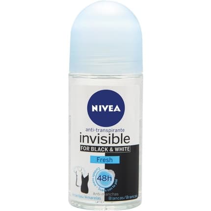 Nivea Invisible for Black & White Fresh Roll-on 50ml