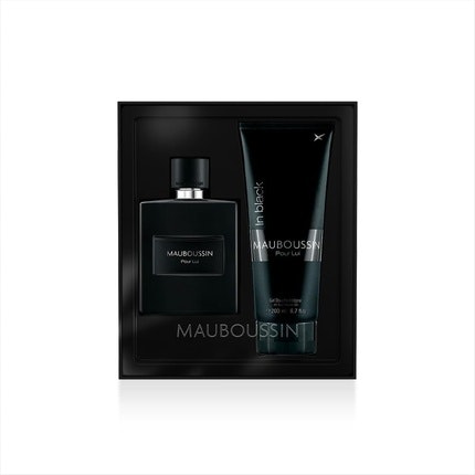 Mauboussin Jumbo Set Pour Lui In Black Eau de Parfum 100ml Shower Gel 200ml Mauboussin