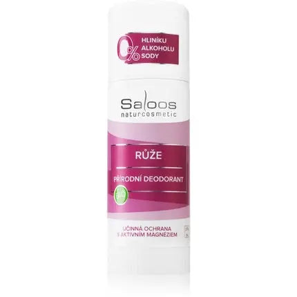 Saloos Bio Deodorant Rose Solid Deodorant 60 g Saloos