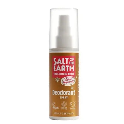 Salt Of The Earth Spiced Gingerbread Deodorant Spray 100 Ml Salt Of The Earth