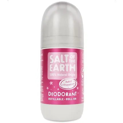 Salt of the Earth Natural Deodorant Roll On Sweet Strawberry 75ml Salt Of The Earth