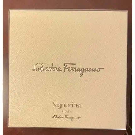 Salvatore Ferragamo Signorina Ribelle 100ml EDP 10ml EDP 50ml Body Lotion - Pack of 3 Salvatore Ferragamo