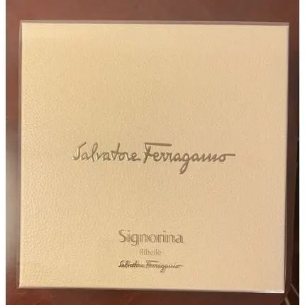 Salvatore Ferragamo Signorina Ribelle 100ml EDP 10ml EDP 50ml Body Lotion - Pack of 3 Salvatore Ferragamo