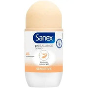 Sanex Dermo Sensitive Roll On Antiperspirant 50ml Sanex
