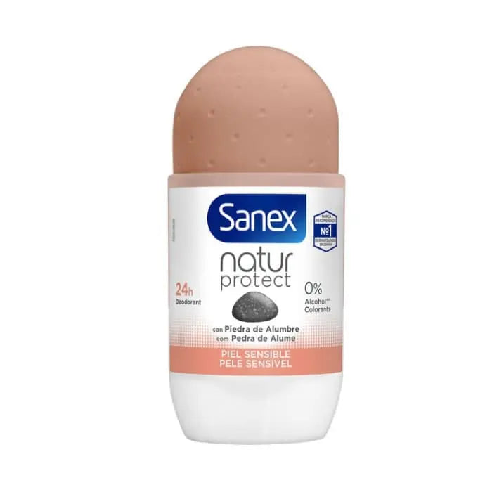 Sanex Natur Protect Roll-On Deodorant For Sensitive Skin 50ml Sanex