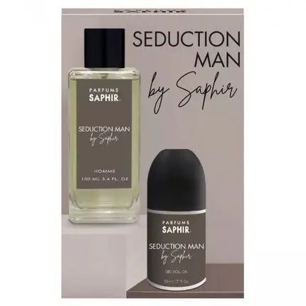 Saphir Seduction Eau De Parfum Spray 100ml And Roll-On 50ml Set Saphir